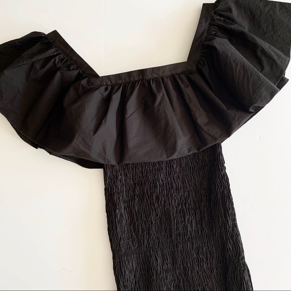 Solid & Striped Ruffled Smocked Dress New - Picture 4 of 7